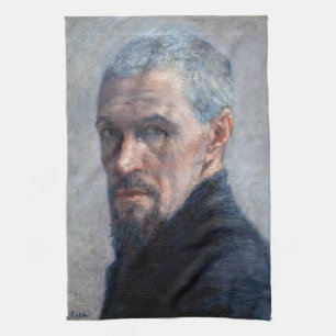 Gustave Caillebotte - Self Portrait Tea Towel