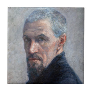 Gustave Caillebotte - Self Portrait Tile