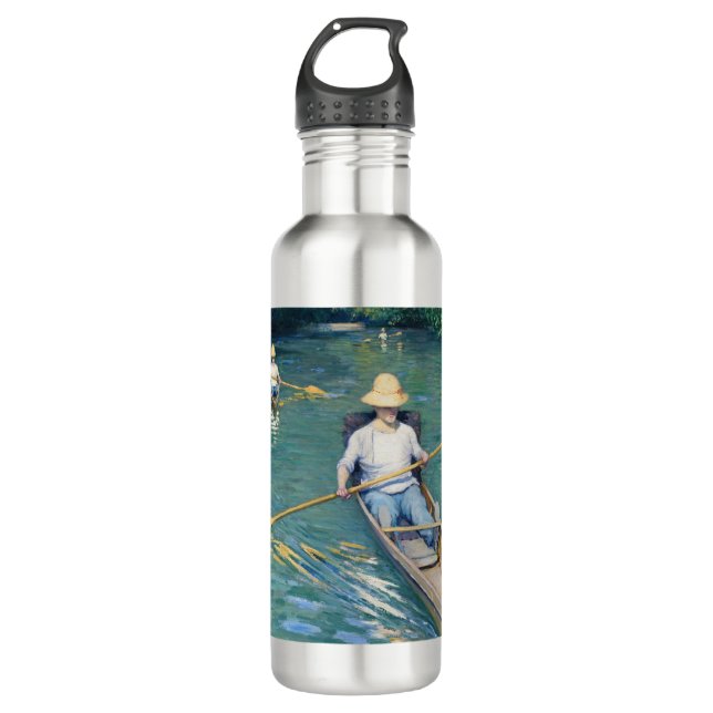 Gustave Caillebotte - Skiffs on the Yerres 710 Ml Water Bottle (Front)
