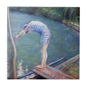 Gustave Caillebotte - The Bather / The Diver Tile