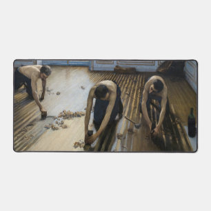 Gustave Caillebotte - The Floor Scrapers Desk Mat