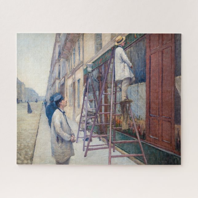 Gustave Caillebotte - The House Painters Jigsaw Puzzle (Horizontal)