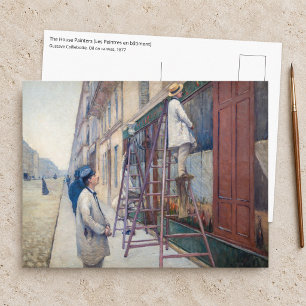 Gustave Caillebotte - The House Painters Postcard