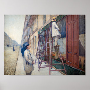 Gustave Caillebotte - The House Painters Poster