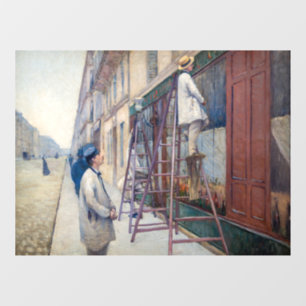 Gustave Caillebotte - The House Painters Window Cling