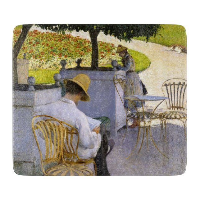 Gustave Caillebotte - The Orange Trees Cutting Board (Front)