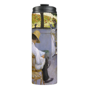 Gustave Caillebotte - The Orange Trees Hanging Tap Thermal Tumbler