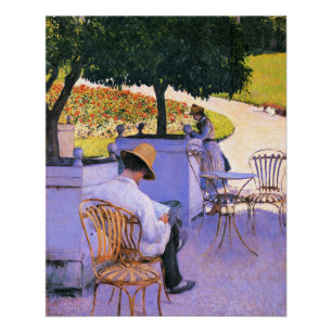 Gustave Caillebotte - The Orange Trees Poster