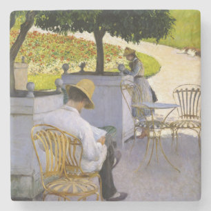 Gustave Caillebotte - The Orange Trees Stone Coaster