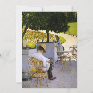 Gustave Caillebotte - The Orange Trees Thank You Card