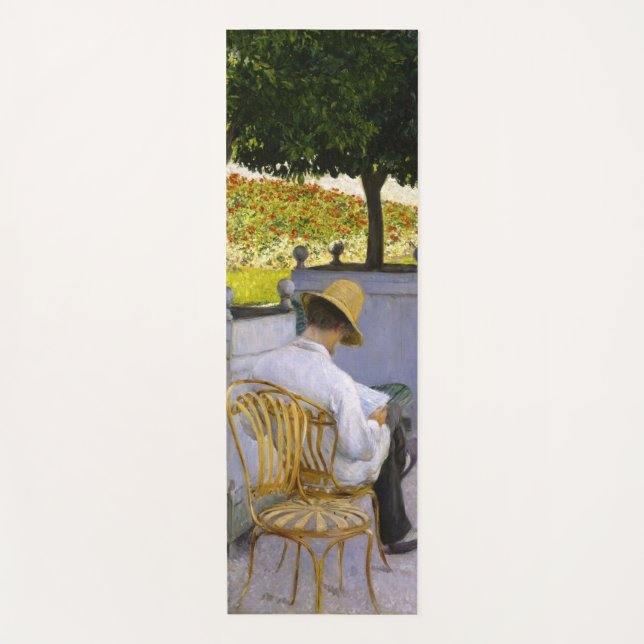 Gustave Caillebotte - The Orange Trees Yoga Mat (Front)