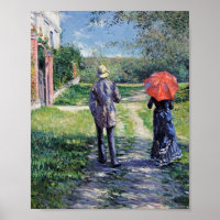 Gustave Caillebotte - The Path Uphill