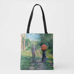 Gustave Caillebotte - The Path Uphill Tote Bag