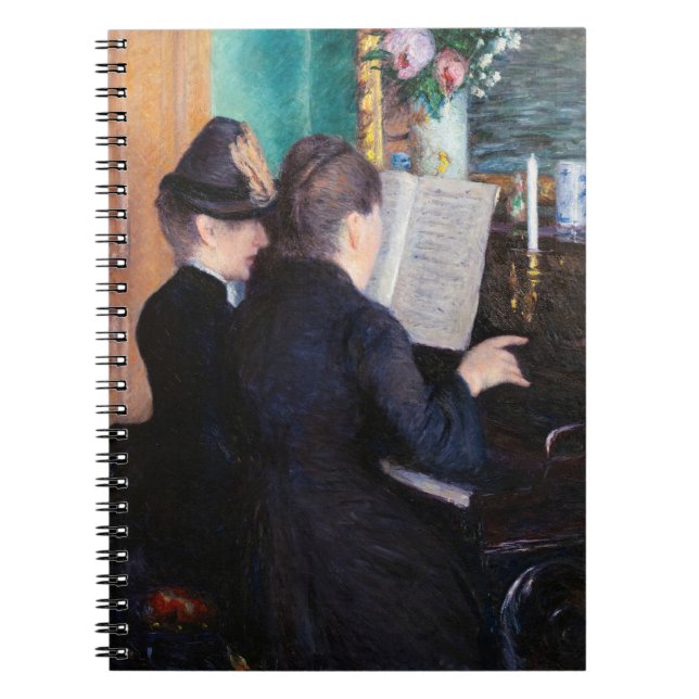 Gustave Caillebotte - The Piano Lesson Notebook (Front)