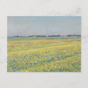 Gustave Caillebotte - The Plain of Gennevilliers Postcard