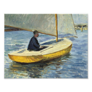 Gustave Caillebotte - The Yellow Boat Photo Print