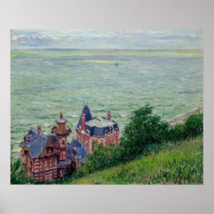 Gustave Caillebotte - Villas at Trouville Poster