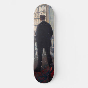 Gustave Caillebotte - Young Man at His Window Skateboard