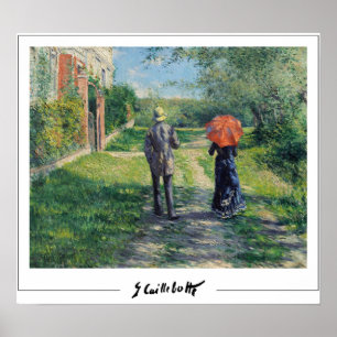 Gustave Caillebotte Zedign Art Poster #14