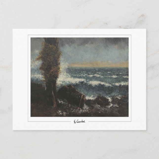 Gustave Courbet #117 - Fine Art Postcard (Front)