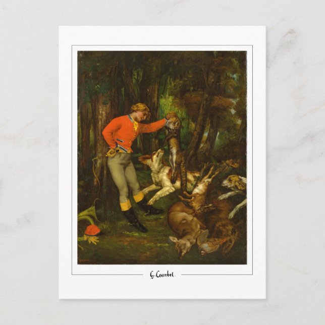 Gustave Courbet #3 - Fine Art Postcard (Front)