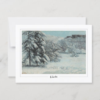 Gustave Courbet #666 - Fine Art Postcard