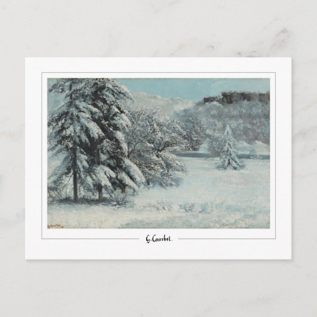 Gustave Courbet #666 - Fine Art Postcard (Front)