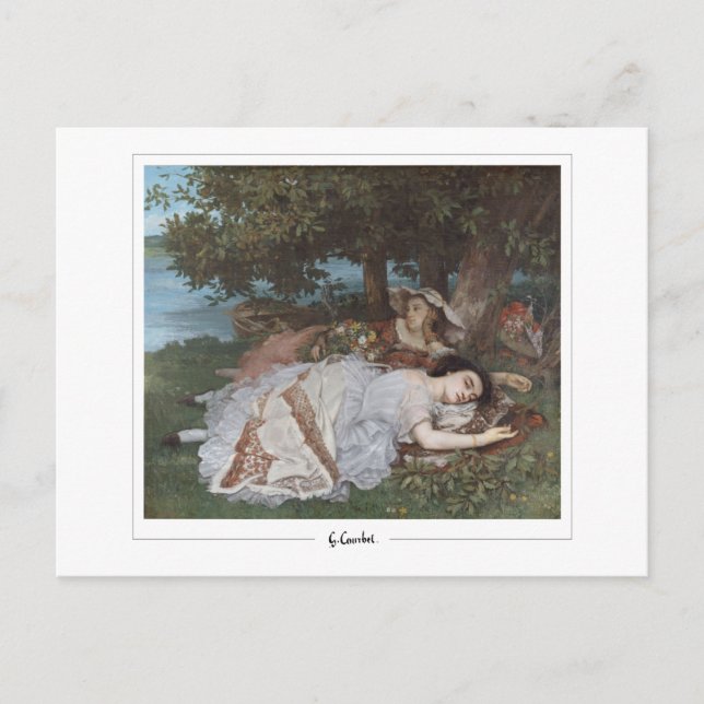 Gustave Courbet #96 - Fine Art Postcard (Front)