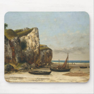 Gustave Courbet - Beach in Normandy Mouse Mat