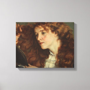 Gustave Courbet - Jo, the Beautiful Irish Girl Canvas Print
