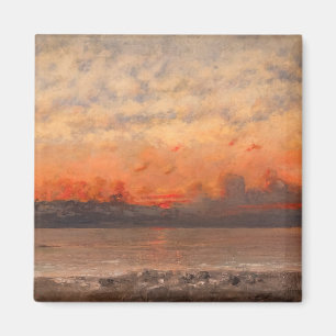 Gustave Courbet - Sunset Magnet