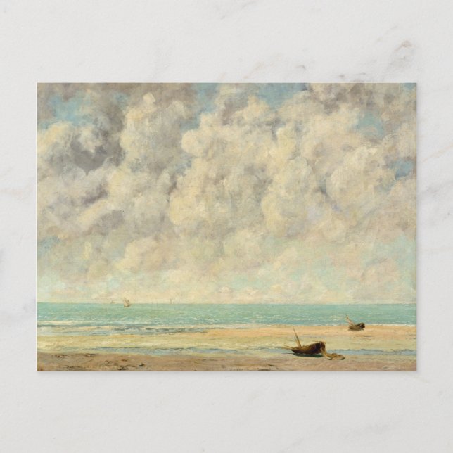Gustave Courbet | The Calm Sea Postcard (Front)