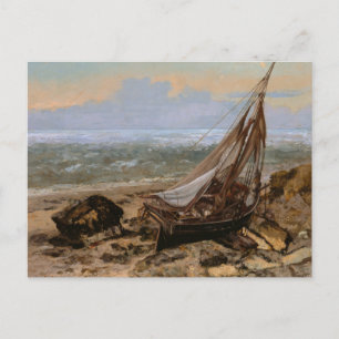 Gustave Courbet - The Fishing Boat Postcard