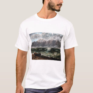 Gustave Courbet - The Stormy Sea / The Wave T-Shirt