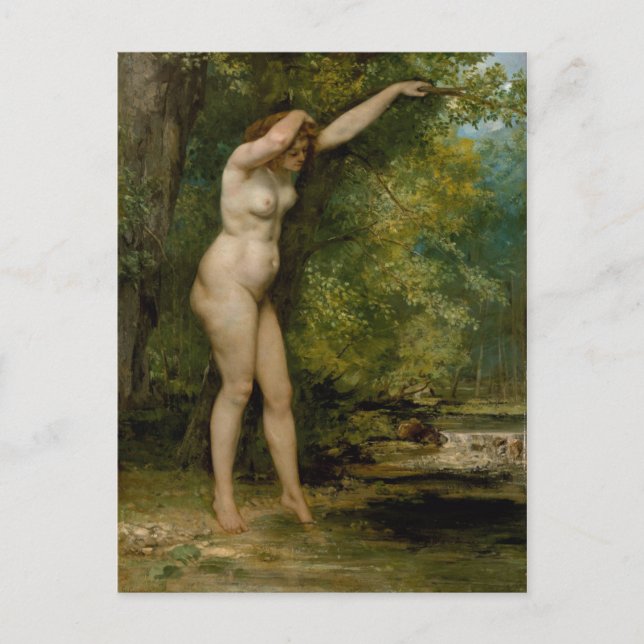 Gustave Courbet | The Young Bather Postcard (Front)