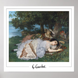 Gustave Courbet Zedign Art Poster #93