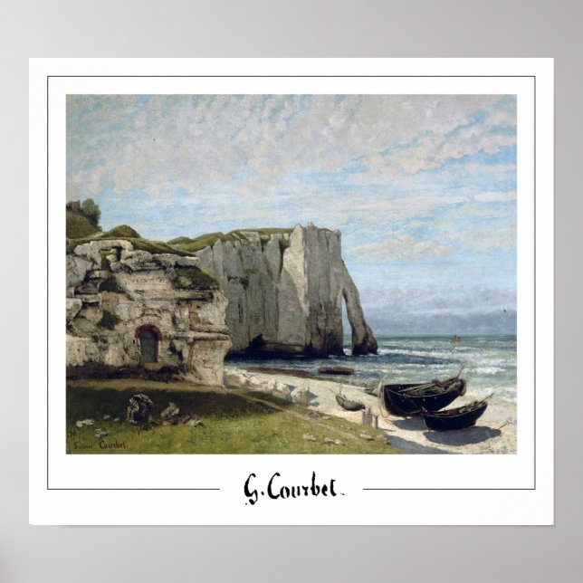 Gustave Courbet Zedign Art Poster #9-2 (Front)