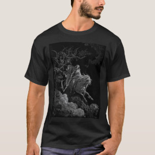 Gustave Dore - Death on the Pale Horse Art Print T-Shirt