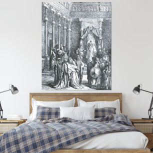 Gustave Doré - Esther Before the King Canvas Print