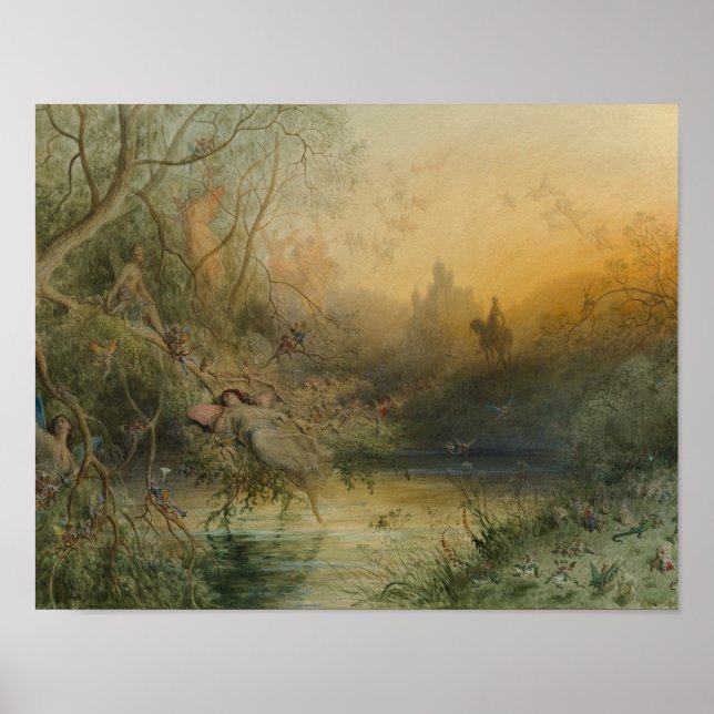 Gustave Dore - Fairy Land Poster (Front)