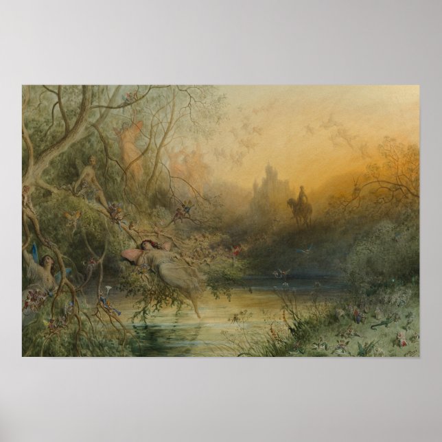 Gustave Dore - Fairy Land Poster (Front)
