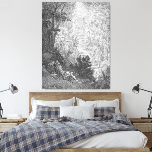 Gustave Doré - Jacob's Dream Canvas Print