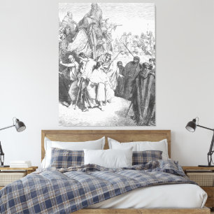 Gustave Doré - Joseph is Sold by His Brothers Canvas Print