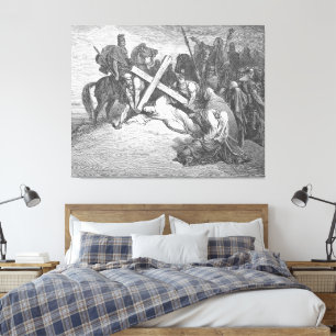 Gustave Doré - Luke 23A Jesus Arrives at Calvary Canvas Print