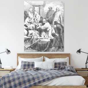 Gustave Doré - Matt 15 Jesus Heals the Sick Canvas Print