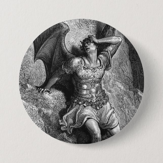 Gustave Dore Paradise Lost 7.5 Cm Round Badge (Front)