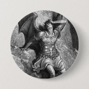 Gustave Dore Paradise Lost 7.5 Cm Round Badge