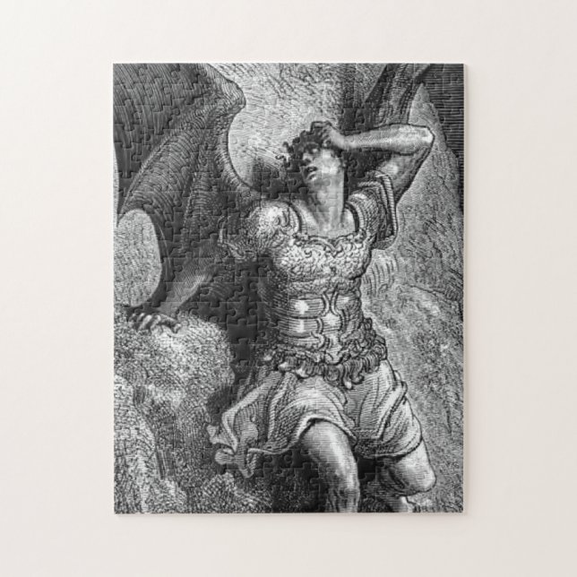 Gustave Dore Paradise Lost Jigsaw Puzzle (Vertical)