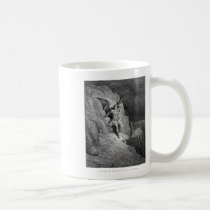 Gustave Dore The Fall Of Satan Paradise Was Lost Coffee Mug