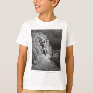 Gustave Dore The Fall Of Satan Paradise Was Lost  T-Shirt